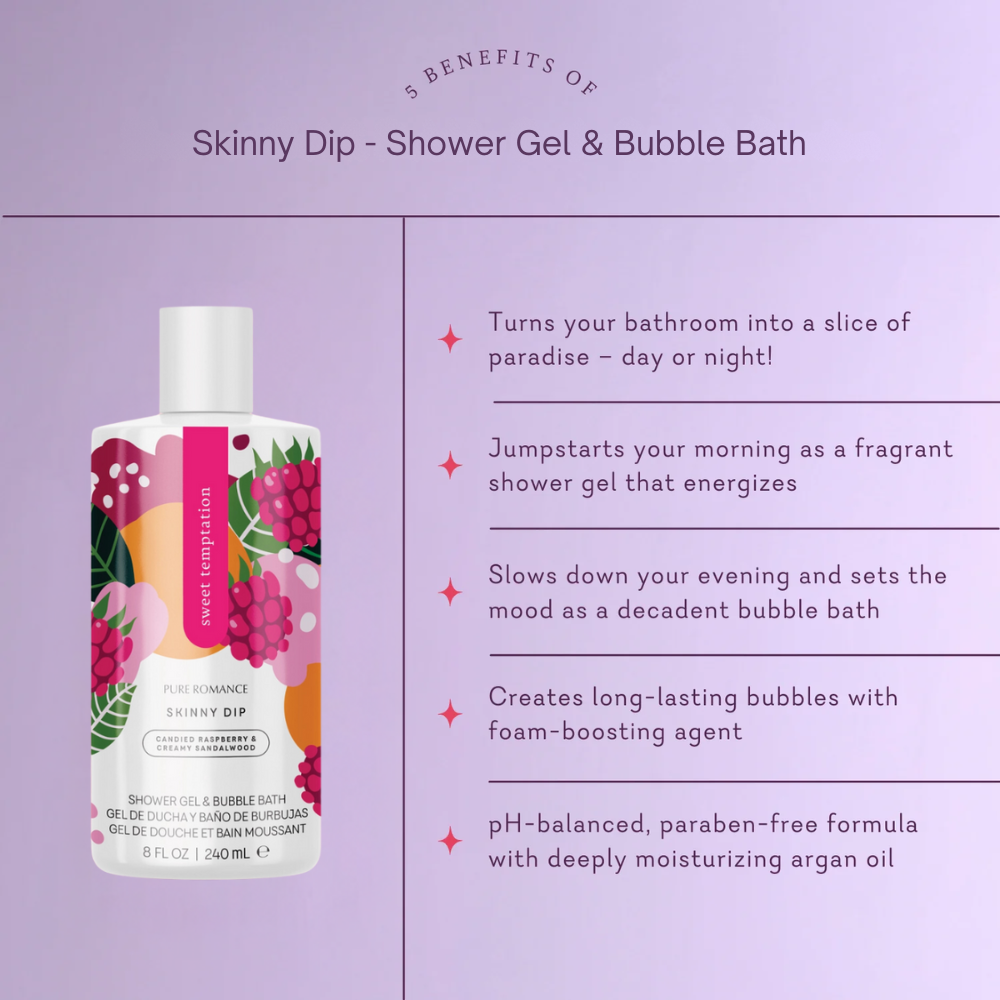 Shower Gel & Bubble Bath - Sweet Temptation