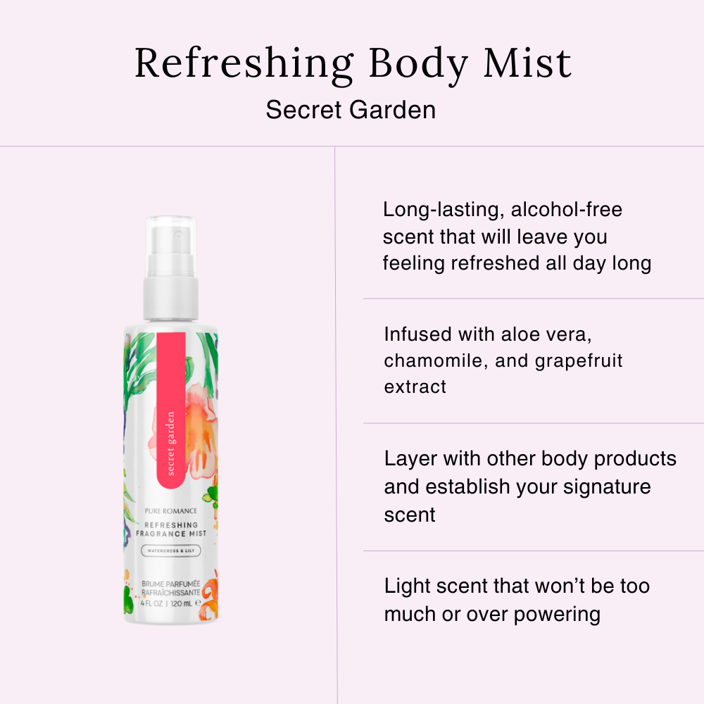 Refreshing Fragrance Mist - Secret Garden