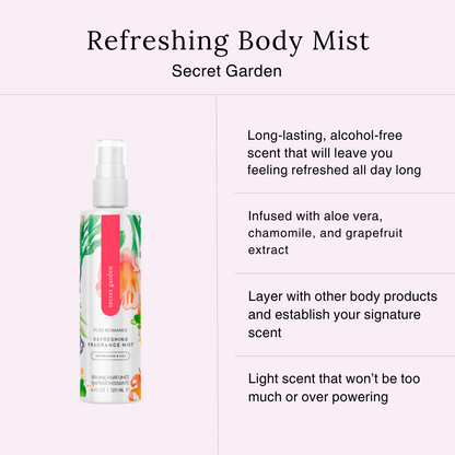 Refreshing Fragrance Mist - Secret Garden