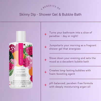 Shower Gel & Bubble Bath - Sweet Temptation